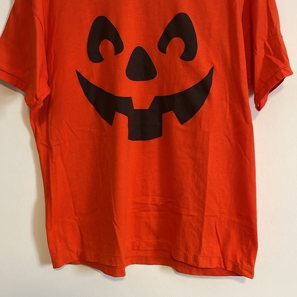 Retro Halloween VTG Pumpkin T-Shirt XL Orange Black Single Stitch Costume Spooky - Picture 4 of 16